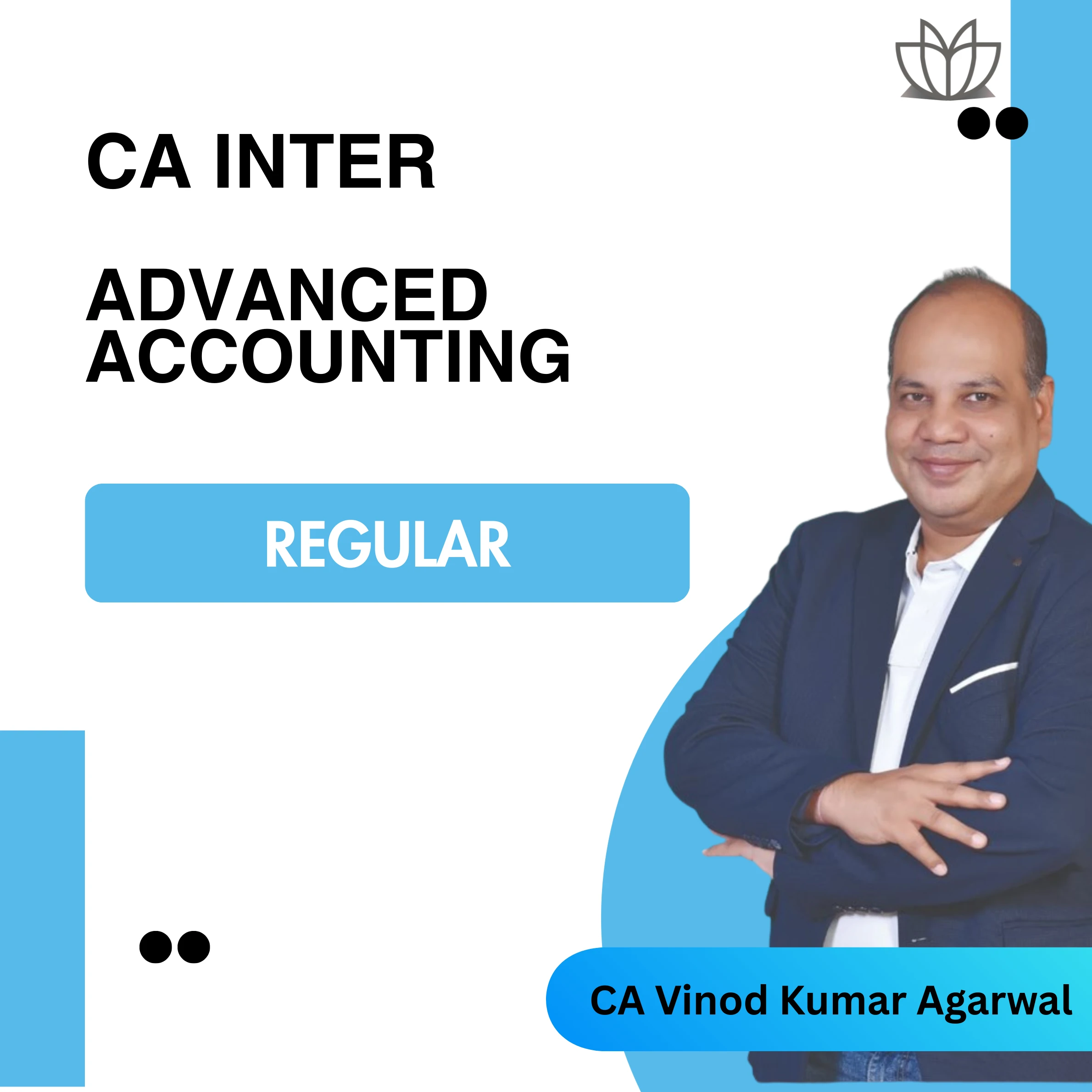 CA Inter Advanced Accounts Regular English New Scheme Full Course